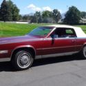 1984 Red Cadillac Eldorado Biarritz Coupe Convertible Mint Condition Classic