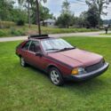 1984 Renault Fuego Coupe Red FWD Automatic