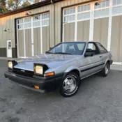 1984 Toyota Corolla Coupe Grey SPORT SR5
