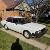 1984 Toyota Cressida Sedan White LUXURY