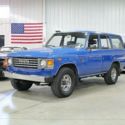 1984 Toyota Land Cruiser FJ-60 158774 Miles Blue SUV 2F 4.2L I6 4-Speed Manual