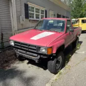1984 Toyota Pickup Pickup Red RN65 SR5