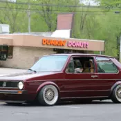 1984 Volkswagen Rabbit Hatchback Red GTI SPORT