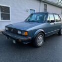 1984 Volkswagen TURBO DIESEL  Jetta Sedan Blue FWD Manual