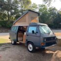 1984 Volkswagen Vanagon Blue RWD Manual BUS