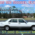 1985-1 OWNER FROM BEVERLY HILLS,CA! ONLY 57,000 MILES! MUST SEE! $99 NO RESERVE!