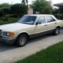 1985 1/2 MERCEDES BENZ 380SE S CLASS SEDAN