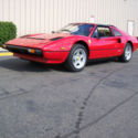 1985 308 Gts Ferrari 3.0L V8 Red on Tan Leather  Qv Model  No Reserve Auction