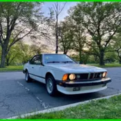 1985 BMW 6 Series 635CSi 3.4L I6 12V Coupe
