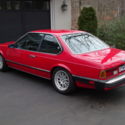 1985 BMW 635CSi 5 Speed Sport Seats