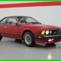 1985 BMW 635CSi AUTOMATIC COLD A/C STARTS AND RUNS PROJECT CAR