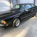 1985 BMW 635CSi Coupe Black RWD Manual CSI