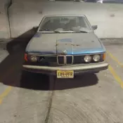 1985 BMW 7-Series Blue I