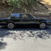 1985 Buick Regal Coupe Black T-TYPE