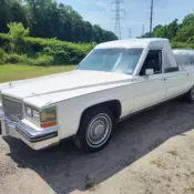 1985 CADILLAC DEVILLE EUREKA FLOW CAR HEARSE 66K ORIGINAL MILES