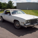 1985 Cadillac Eldorado Biarritz Convertible White Auto Power V8 4.1 FWD A/C CD