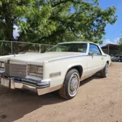 1985 Cadillac Eldorado Convertible White BIARRITZ