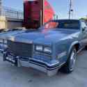 1985 Cadillac Eldorado Coupe Blue FWD Automatic