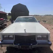 1985 Cadillac Eldorado Coupe White