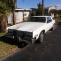 1985 Cadillac Eldorado Florida Survivor White Red Interior Casette Player