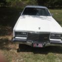 1985 Cadillac Eldorado--white with blue interior
