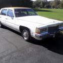1985 Cadillac Fleetwood Brougham White Beauty