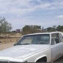 1985 Cadillac Fleetwood Coupe White RWD Automatic BROUGHAM
