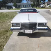1985 Cadillac Seville Sedan White FWD Automatic