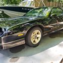 1985 Camaro IROC-Z tune port injected 305 auto T-Tops Black with Gold