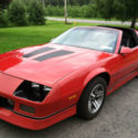 1985 CAMARO IrocZ RED W/ BLACK INT T-TOPS PWR WINDOW/LOCKS/DRSEAT/MIRRORS
