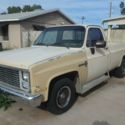 1985 Chevrolet C-10 Custom Deluxe, Long Bed, Pick-up Truck, plus a camper shell