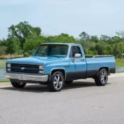 1985 Chevrolet C10 Custom Deluxe with LS Engine Pickup Blue