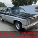 1985 Chevrolet C10 Silverado 10786 Miles Charcoal Silver Truck 5.0 8 Cylinder En