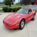 1985 Chevrolet Corvette $1 NO RESERVE Saddle 47,907 Miles Bright Red  8 Cylinder