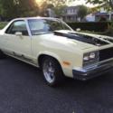 1985 CHEVROLET EL CAMINO CONQUISTA( SS CLONE)