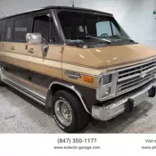 1985 Chevrolet G20 Van, Brown with 140387 Miles Shipping Anywhere!