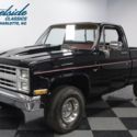 1985 Chevrolet K-10 4x4 113849 Miles Black Pickup Truck 305 V8 4 Speed Automatic