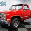 1985 Chevrolet K-10 Silverado 4x4 79613 Miles Red Pickup Truck 350 V8 4 Speed Au