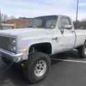 1985 Chevrolet K10 Pickup Grey 4WD Automatic Scottsdale