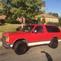 1985 Chevrolet S10 Blazer Base Sport Utility 2-Door 2.8L
