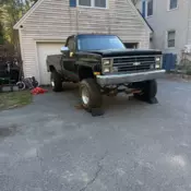 1985 Chevrolet Silverado 2500 Black