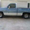 1985 Chevrolet Siverado short bed Factory A/C PS.PB.PW.