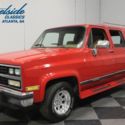 1985 Chevrolet Suburban  132826 Miles Red SUV 350 TBI Automatic (Column)
