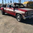 1985 CHEVY 3500 CREWCAB LONGBED DUALLY. LOW MILEAGE, RUNS DRIVES PERFECT