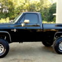 1985 CHEVY 4X4 402 BIG BLOCK 700R4 TRUCK FRAME OFF $16K RECIEPTS AC 35&#039;S LIFTED