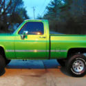 1985 CHEVY 4X4 TRUCK FRAME OFF 383 STROKER 35&#039;S 6&#034; LIFT M/T WHEELS BFG TIRES