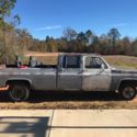 1985 chevy c-20 crew cab long bed single rear wheel 3+3