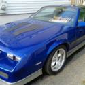 1985 Chevy Camaro. Under 72.5k, 17" custom rims, bear brakes, tuned suspension.