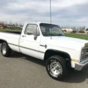 1985 CHEVY C/K 1500 4X4 K10 CUSTOM DELUXE LOW MILES 1 OWNER 4 SPD