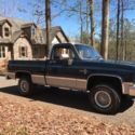 1985 chevy Silverado 1500 short bed 4 wheel drive all original classic v8 k10